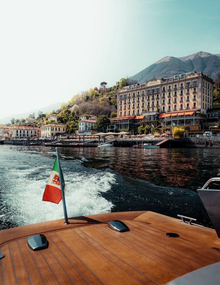 Experience the charm of Bellagio, Italy with a boat ride on Lake Como.